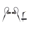 Наушники AUDIO-TECHNICA ATH-SPORT3 BK вставные (15 118 010)