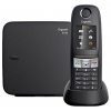 Р/телефон Gigaset E630 <Black> (трубка с ЖК диспл.,База) стандарт-DECT,  РО, ГТ