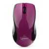Мышь беспров. Gembird MUSW-320-P, 2.4ГГц, фиолетовый, 3кн, 1000DPI, блистер
