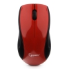 Мышь беспров. Gembird MUSW-320-R, 2.4ГГц, красный, 3кн, 1000DPI, блистер