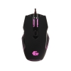 Мышь игровая Gembird MG-740, USB,черн, чип Avago, 4000DPI, 6кн, подсвет 16млн цв, ПО, каб ткан 1.7м