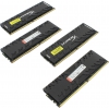 Kingston HyperX Predator <HX424C12PB3K4/64> DDR4 DIMM 64Gb KIT  4*16Gb <PC4-19200>