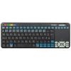 Клавиатура Thomson ROC3506 Sony механическая черный USB slim Multimedia Touch LED (R1132700)