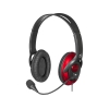 Гарнитура Defender Phoenix 875U USB,черный+красный,кабель 1,8м (63876)