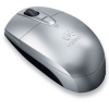 Logitech V200 Cordless Optical Notebook Mouse Silver (RTL) USB 3btn+Roll беспроводная <931379>