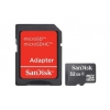 Карта памяти MICRO SDHC 32GB W/ADAPT CL4 SDSDQM-032G-B35A SANDISK SANDISK BY WESTERN DIGITAL