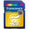 Transcend <TS4GSD150> SecureDigital (SD) Memory Card 4Gb 150x