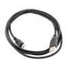 Кабель USB2.0 Am -- micro-B 5P, 1.0м , черный VCOM  VUS6945-1M