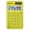 Калькулятор карманный Casio SL-310UC-YG-S-EC  желтый/зеленый 10-разр.