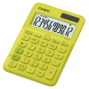 Калькулятор настольный Casio  MS-20UC-YG-S-EC желтый/зеленый 12-разр.