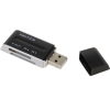 Картридер 5bites RE2-102BK USB2.0,  ALL-IN-ONE, USB PLUG, черый