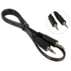 Кабель соединительный 0.5м 5bites Jack 3.5-Jack 3.5 черный AC35J-005M