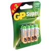 Батарея GP Super Alkaline 24A LR03 AAA (промо:6+2) (8шт) (GP 24A6/2) (мин.кол.12)