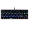 Клавиатура игровая MARVO KG914 Механические переключатели Blue, 87 клавиш, запись макрокоманд, Радужная подсветка, Кабель в тканевой оплетке 1.75 м
