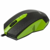Мышь RITMIX ROM-202 GREEN, 1000DPI, 2 кнопки+колесо прокрутки, USB, длина провода 120 см