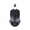 Мышь беспроводная RITMIX RMW-575 Black,  беспр подкл через USB-Dongle,  Радиус действия: 8 - 10 м., 1200 dpi, 2*AAA,