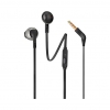 Гарнитура вкладыши JBL T205 1.2м черный проводные (в ушной раковине) (JBLT205BLK)