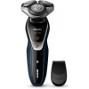 Бритва Philips S5310/06 Series 5000, роторная, аккум. на 45 мин, 3 плавающие головки, быстрая зарядка, водонепроницаемый корпус, чёрный/синий