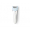 Эпилятор Philips BRE605/00, 2 скорости, подсветка, использование с применением пены, белый
