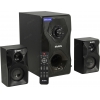 Колонки SVEN MS-2055 Black (2x12.5W +Subwoofer 30W, дерево, Bluetooth, SD,USB,  FM, ПДУ)