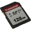 Transcend <TS128GSDC300S> SDXC Memory Card  128Gb UHS-I U3