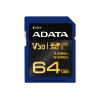Карта памяти 64GB  ADATA Premier Pro SDXC UHS-I U3 Class 10 (V30G) 95/90MB/s (ASDX64GUI3V30G-R)