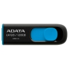 Внешний накопитель 128GB USB Drive ADATA USB 3.1 UV128 черно-синяя выдвижная AUV128-128G-RBE