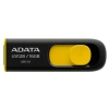 Внешний накопитель 16GB USB Drive ADATA USB 3.1 UV128 черно-желтая выдвижная AUV128-16G-RBY