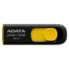 Внешний накопитель 32GB USB Drive ADATA USB 3.1 UV128 черно-желтая выдвижная AUV128-32G-RBY