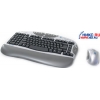 A4-Tech Wireless 2Handworks Office Desktop<KBS-2550ZRP(PS/2)>(Кл-ра М/Мед,Ergo,PS/2,RF+МышьPS/2,5кн,Roll,Optical)