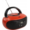 Hyundai <H-PCD280 Red> Аудиомагнитола (2x2W,  CD, USB, FM)