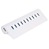 Концентратор USB Orico M3H10 (серебристый) USB 3.0 x 10, адаптер питания (M3H10-SV)