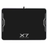 Коврик для мыши A4tech XP-50NH черный/рисунок интерфейс: USB, Подсветка