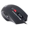 Мышь игровая MARVO M201 проводная оптическая, 2400dpi, 6 кнопок,  Подсветка 7 цветная, Сенсор: A611, Soft Touch покрытие, Кабель 1.4 м