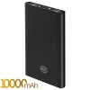 Внешний аккумулятор Ginzzu GB-3910B, 10,0Ah/5V/2.4A/2USB, черный