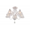 Люстра KARINA E14X5X40W ANTIQUE WHITE 1248/5C J-LIGHT (4610019161140)