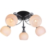 Люстра E14X5X40W BLACK/CHROME 5008/5C J-LIGHT (4610019165971)