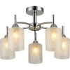 Люстра GERDA E14X5X60W CHROME 1151/5C J-LIGHT (4610019161294)