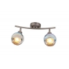 Спот SHINY E14X2X40W NICKEL 1219/2A J-LIGHT (4610019161348)