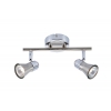 Спот RENE GU10X2X35W NICKEL/CHROME 1222/2A J-LIGHT (4610019161416)