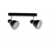 Спот OTESS E14X2X60W BLACK/CHROME 1225/2A J-LIGHT (4610019161492)