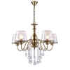 Люстра IRIADA E14X5X60W BRONZE 1318/5 J-LIGHT (4610019163939)