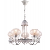 Люстра MILENA E14X5X60W ANTIQUE WHITE 1320/5 J-LIGHT (4610019161867)