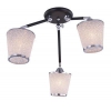 Люстра FABRIS E14X3X40W WENGE/CHROME 1349/3C J-LIGHT (4610019161898)