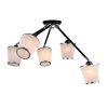 Люстра FABRIS E14X5X40W WENGE/CHROME 1349/5C J-LIGHT (4610019161904)