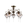 Люстра AMIRA E14X5X40W BRONZE 1107/5C J-LIGHT (4610019164851)