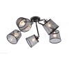Люстра RENE E27X5X40W BLACK/CHROME 1090/5C J-LIGHT (4610019164523)