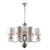 Люстра ORNELLA E14X8X40W BRONZE 1156/8 J-LIGHT (4610019161744)