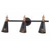 Спот CAROLINA E14X3X40W DARK GREY/BRONZE 1319/3A J-LIGHT (4610019162635)