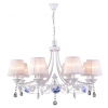 Люстра MIRANDA E14X8X40W WHITE 1424/8 J-LIGHT (4610019162871)